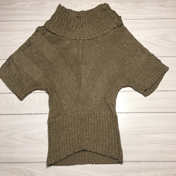 Arden B Tops - Arden B Womens  Cowl Neck Sweater Sz S Brown Pullover